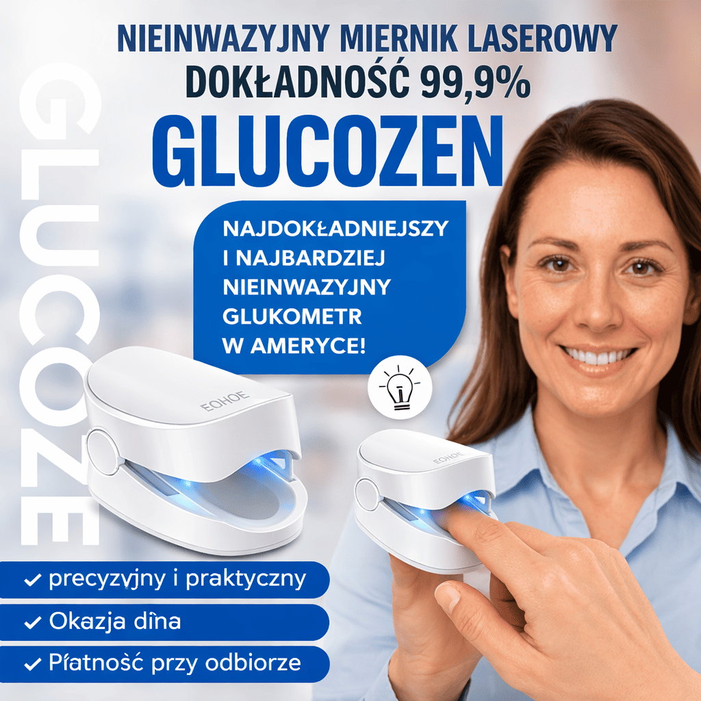 GlucoZen™ – Codzienne dobre samopoczucie dzięki monitorowaniu 3 w 1 i bez bólu