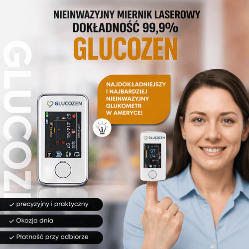 [GlucoZen™] Codzienne dobre samopoczucie dzięki monitorowaniu 3 w 1 i bez bólu